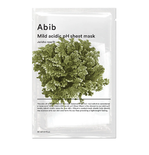 Abib Mild acid ph sheet mak rose