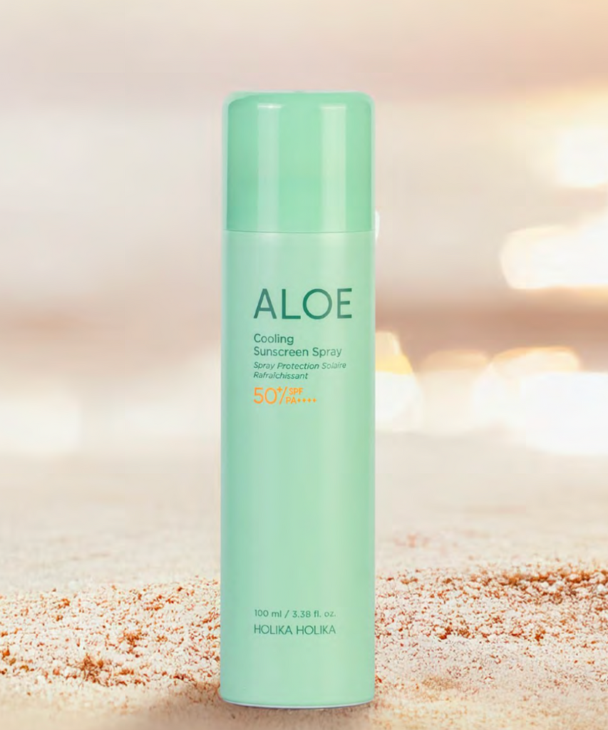 Holika Holika Aloe Ice Cooling Sun Spray SPF50+ PA++++ (100 ml)