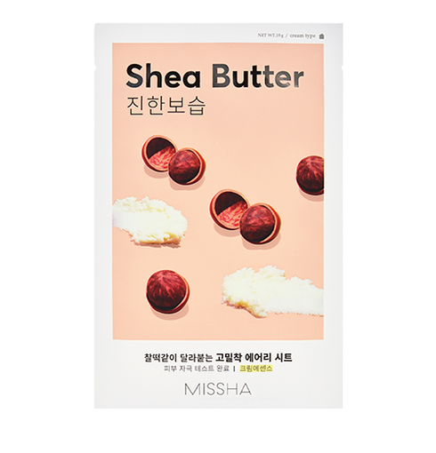 Airy Fit Sheet Mask - Shea Butter - NIASHA