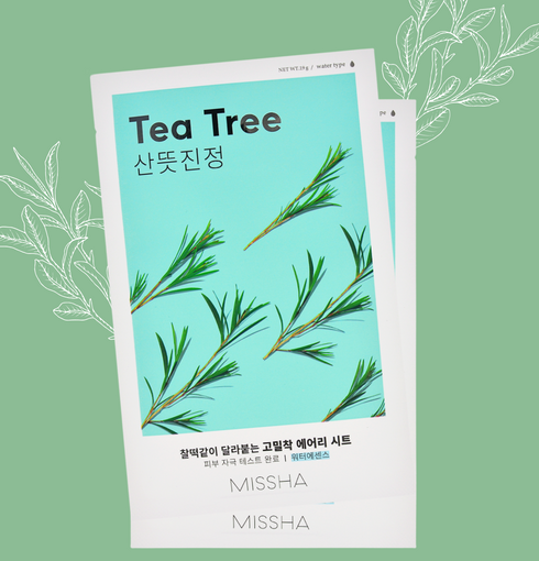 Airy Fit Sheet Mask - Tea Tree - NIASHA