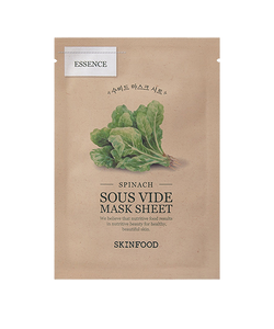 Spinach Sous Vide Mask Sheet