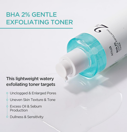 ANUA BHA 2% Gentle Exfoliating Toner NIASHA Switzerland