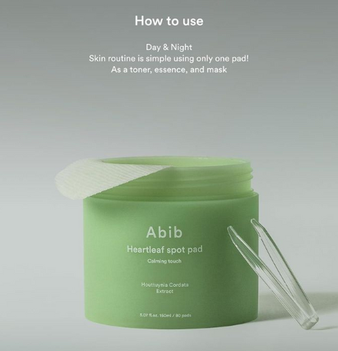 Hydrating toner pads Abib