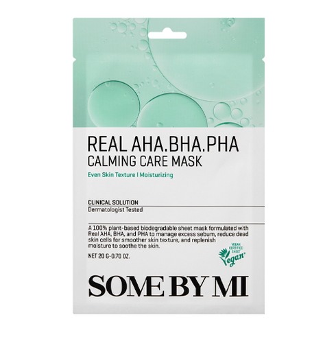 SOME BY MI Real AHA BHA PHA Calming Care Mask | Niasha Switzerland