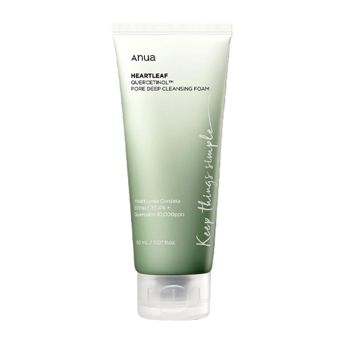 ANUA Heartleaf Quercetinol Pore Deep Cleansing Foam | NIASHA Switzerland