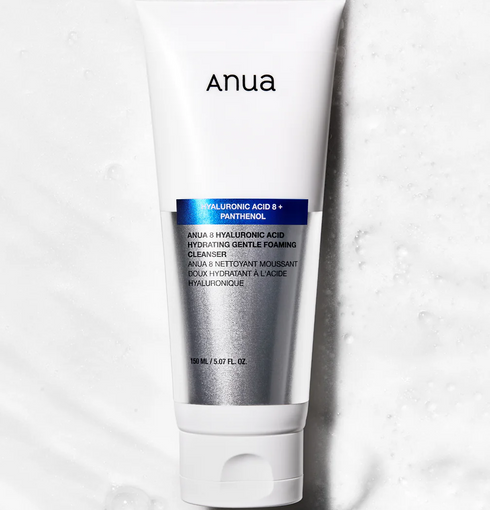 ANUA 8 Hyaluronic Acid Hydrating Gentle Foaming Cleanser NIASHA