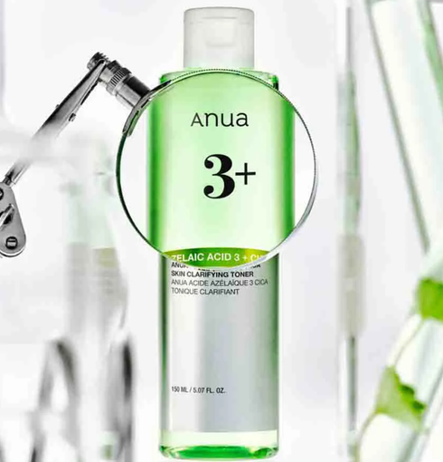ANUA Azelaic 3 Cica Skin Clarifying Toner 250ml | NIASHA.ch