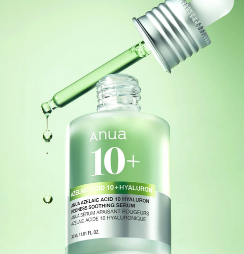 ANUA Azelaic Acid 10% Hyaluron Redness Soothing Serum | NIASHA.ch