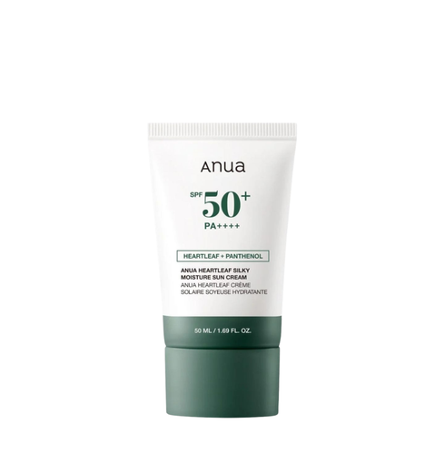 Anua Heartleaf Silky Moisture Sunscreen SPF 50+ PA++++ 50 ml | NIASHA.ch