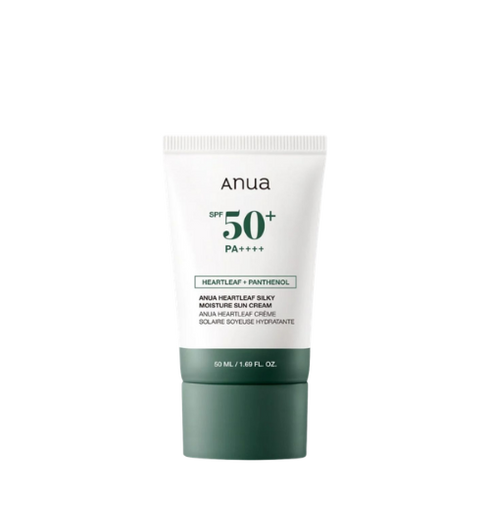 Anua Heartleaf Silky Moisture Sunscreen SPF 50+ PA++++ 50 ml | NIASHA.ch