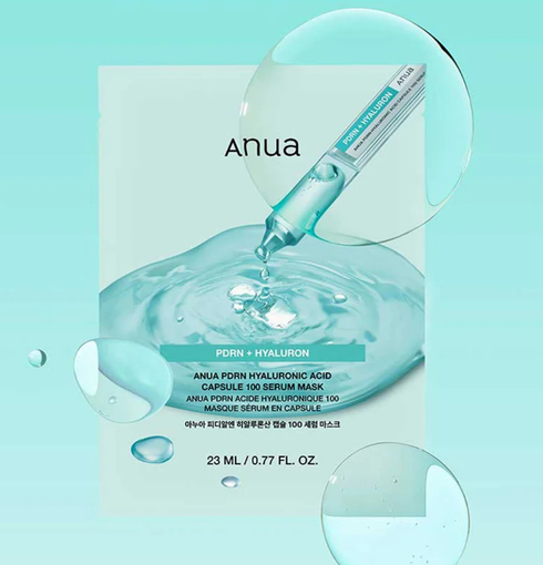 ANUA PDRN Hyaluronic Acid Capsule 100 Serum Mask | NIASHA.ch