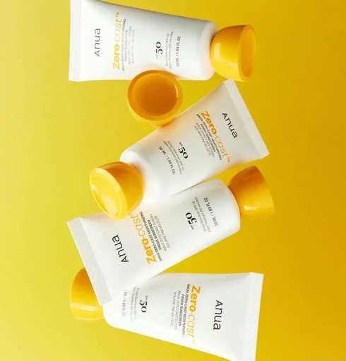 ANUA Zero-Cast Moisturizing Finish Sunscreen SPF50+ PA++++ (50ml) | NIASHA.ch