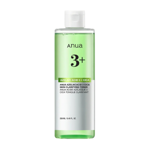 ANUA Azelaic 3 Cica Skin Clarifying Toner 250ml | NIASHA.ch