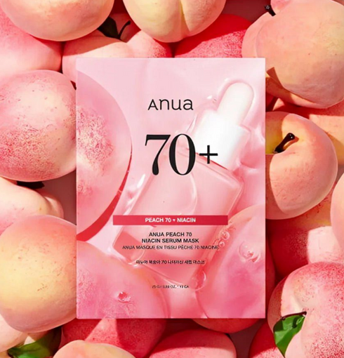 ANUA Peach 70 Niacin Serum Mask | NIASHA Switzerland