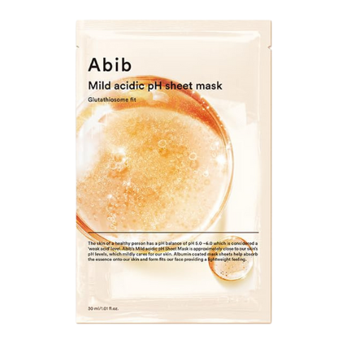 ABIB Mild Acidic pH Aheet Mask Glutathiosome Fit | NIASHA Switzerland