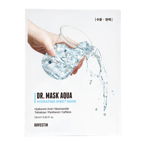 ROVECTIN Dr. Mask Aqua Hydrating Sheet Mask | Niasha Switzerland