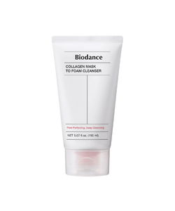 Collagen Mask to Foam Cleanser