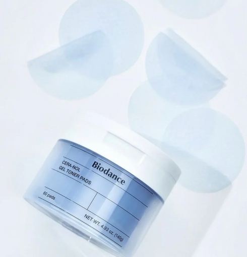 BIODANCE Bio Hydro Cera-Nol Gel Toner Pads NIASHA