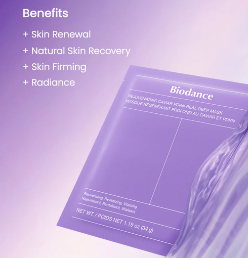 BIODANCE Rejuvenating Caviar PDRN Real Deep Mask 34g | NIASHA.ch