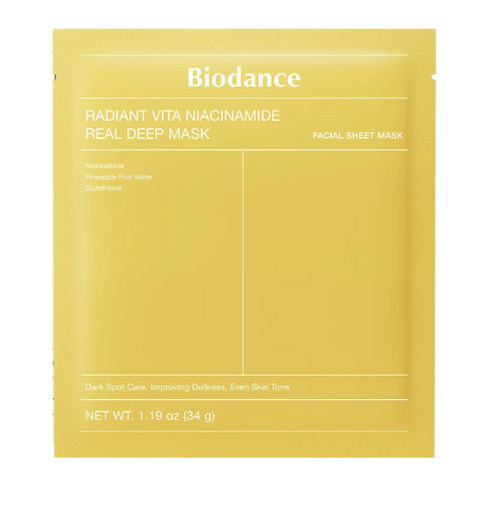 Biodance Radiant Vita Niacinamide Real Deep Mask 34 g | NIASHA.ch