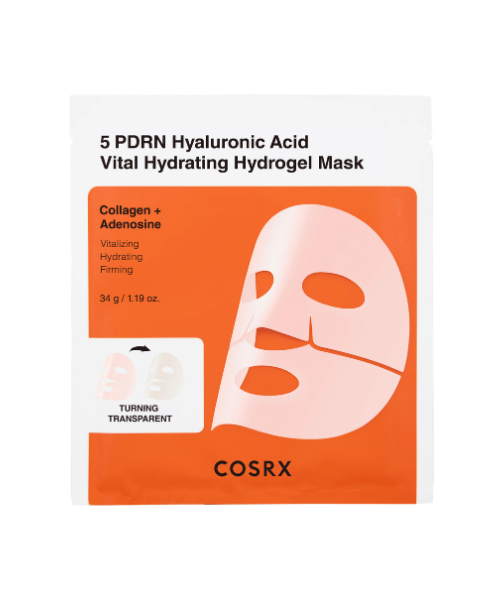 COSRX 5 PDRN Hyaluronic Acid Vital Hydrating Hydrogel Mask | NIASHA.ch
