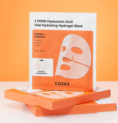 COSRX 5 PDRN Hyaluronic Acid Vital Hydrating Hydrogel Mask | NIASHA.ch