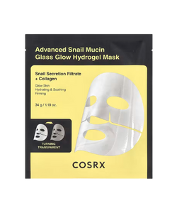 Advanced Snail Mucin Glass Glow Hydrogel Mask