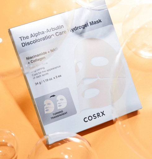 COSRX The Alpha-Arbutin Discoloration Care Hydrogel Mask | NIASHA.ch