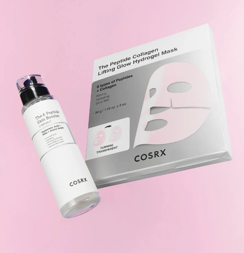 COSRX The Peptide Collagen Lifting Glow Hydrogel Mask | NIASHA.ch