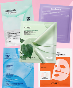 Glass Skin Hydrogel Mask Set