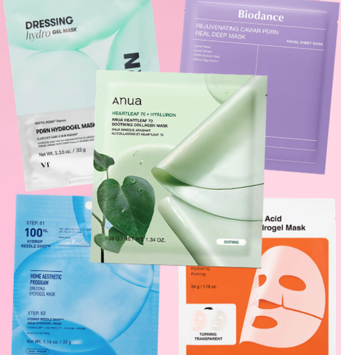 Glass Skin Hydrogel Mask Set