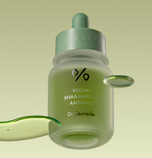 DR.CEURACLE Vegan BHA & Matcha Ampoule ( 30ml) | NIASHA.ch