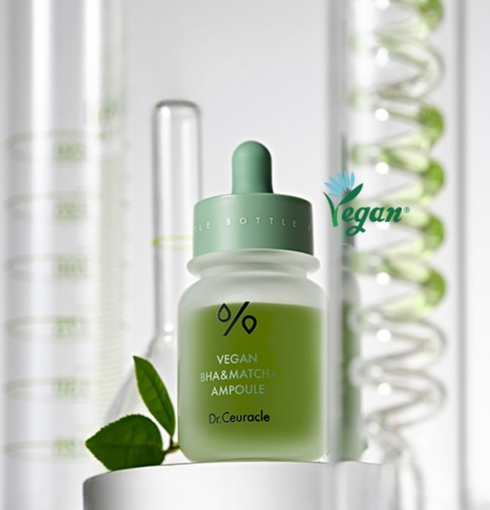 DR.CEURACLE Vegan BHA & Matcha Ampoule ( 30ml) | NIASHA.ch