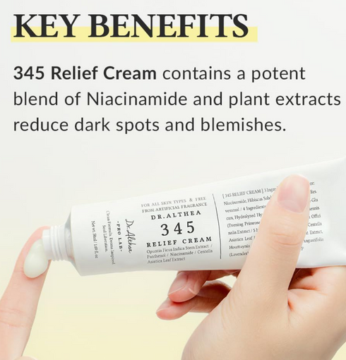 DR ALTHEA 345 Relief Cream NIASHA