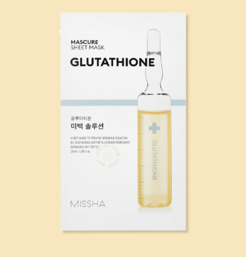 MISSHA Mascure Whitening Glutathione Sheet Mask | Niasha Switzerland