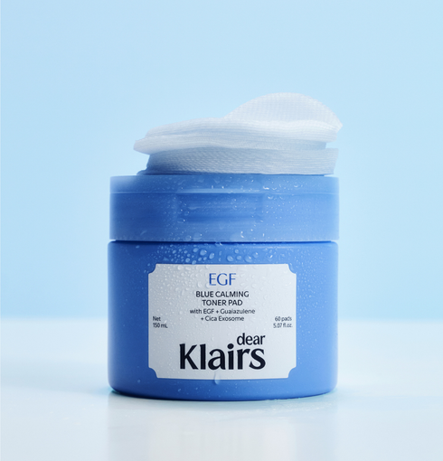 KLAIRS EGF Blue Calming Toner Pad 150 ml | NIASHA.ch