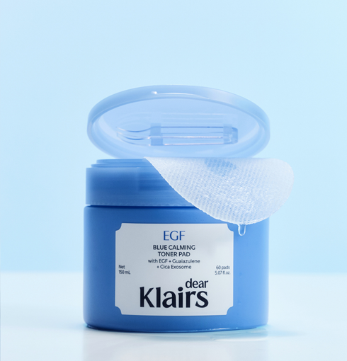 KLAIRS EGF Blue Calming Toner Pad 150 ml | NIASHA.ch