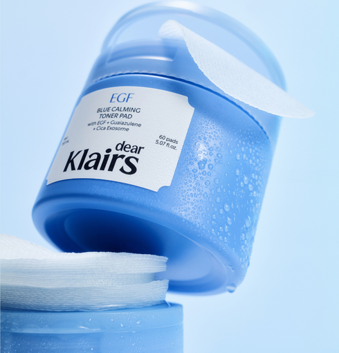 KLAIRS EGF Blue Calming Toner Pad 150 ml | NIASHA.ch