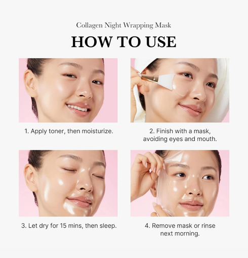 MEDICUBE Collagen Night Wrapping Mask (75 ml) | NIASHA.ch