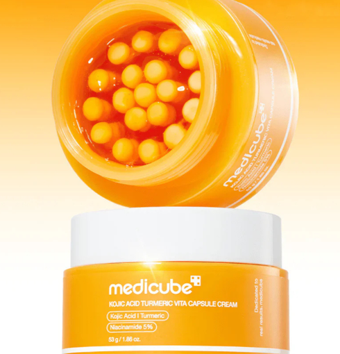 MEDICUBE Kojic Acid Turmeric Vita Capsule Cream (53 g) | NIASHA.ch