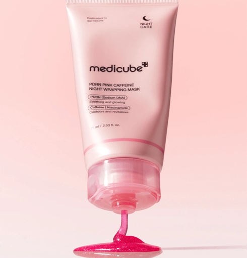MEDICUBE PDRN Pink Caffeine Night Wrapping Mask 75ml |NIASHA.ch