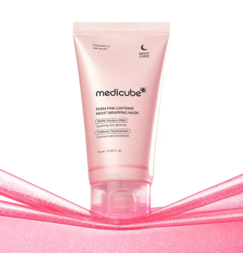 MEDICUBE PDRN Pink Caffeine Night Wrapping Mask 75ml |NIASHA.ch