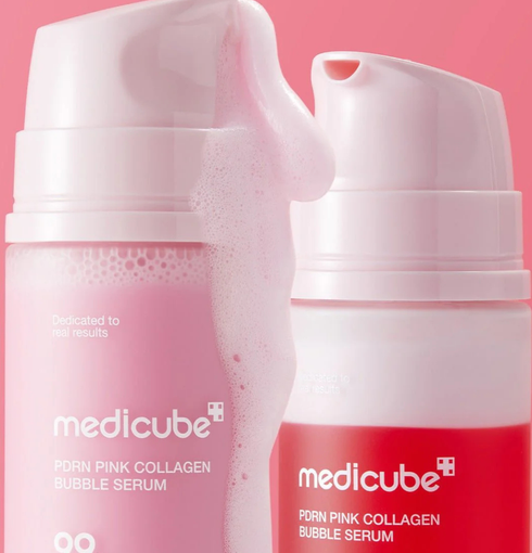 MEDICUBE PDRN Pink Collagen Bubble Serum ( 95 ml) | NIASHA.ch