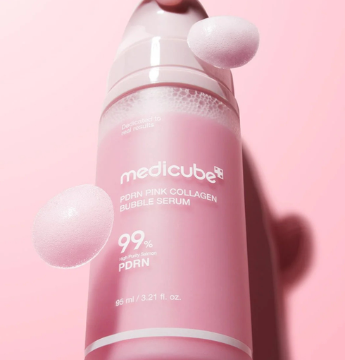 MEDICUBE PDRN Pink Collagen Bubble Serum ( 95 ml) | NIASHA.ch
