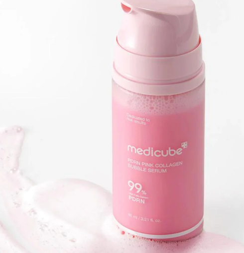 MEDICUBE PDRN Pink Collagen Bubble Serum ( 95 ml) | NIASHA.ch