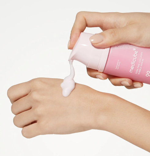 MEDICUBE PDRN Pink Collagen Bubble Serum ( 95 ml) | NIASHA.ch