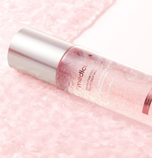 MEDICUBE PDRN Pink Collagen Glow Jelly Mist Serum 100 ml | NIASHA.ch