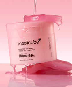 PDRN Pink Collagen Toning Gel Toner Pad