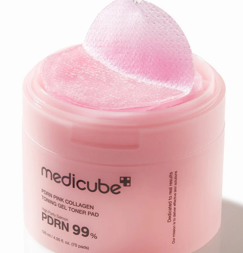 MEDICUBE PDRN Pink Collagen Toning Gel Toner Pad ( 120 ml) | NIASHA.ch