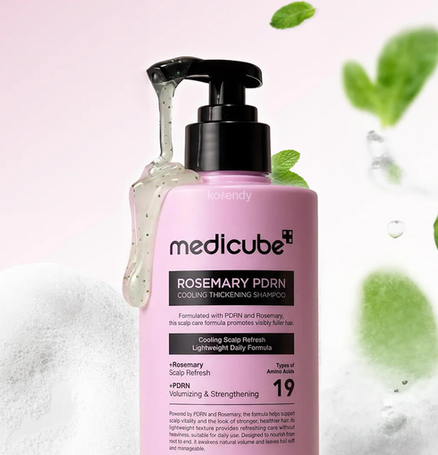 MEDICUBE Rosemary PDRN Cooling Thickening Shampoo ( 400 ml)| NIASHA.ch